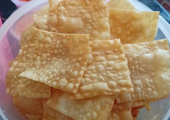 Krupuk Pangsit