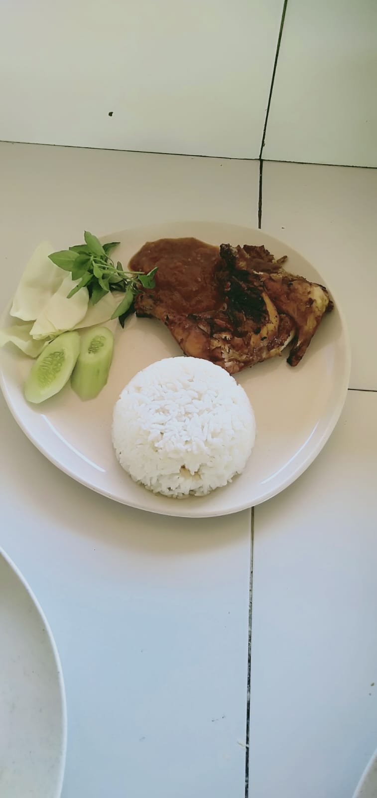 Bebek Goreng+Nasi